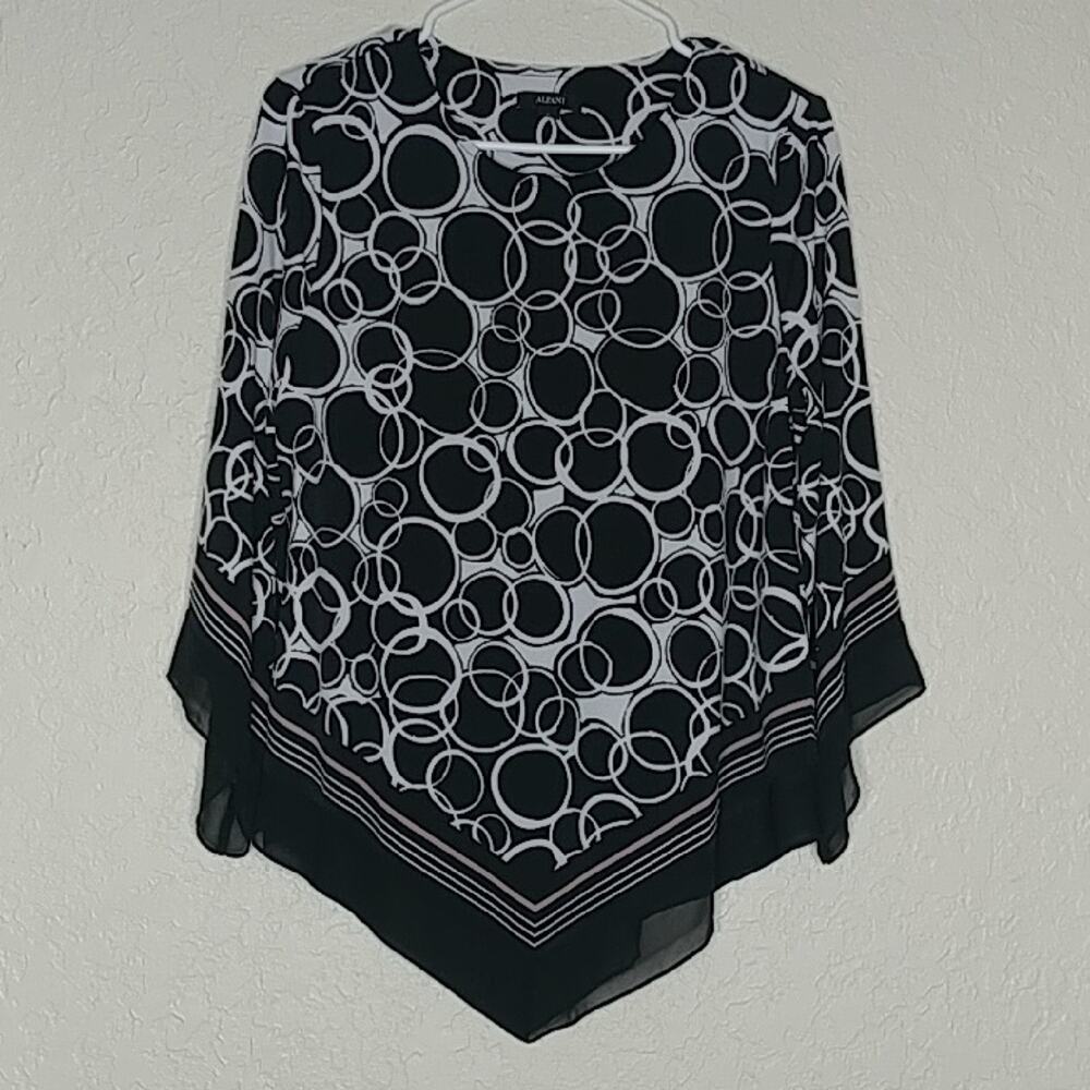 Alfani Handkerchief Hem Top Size Petite Large